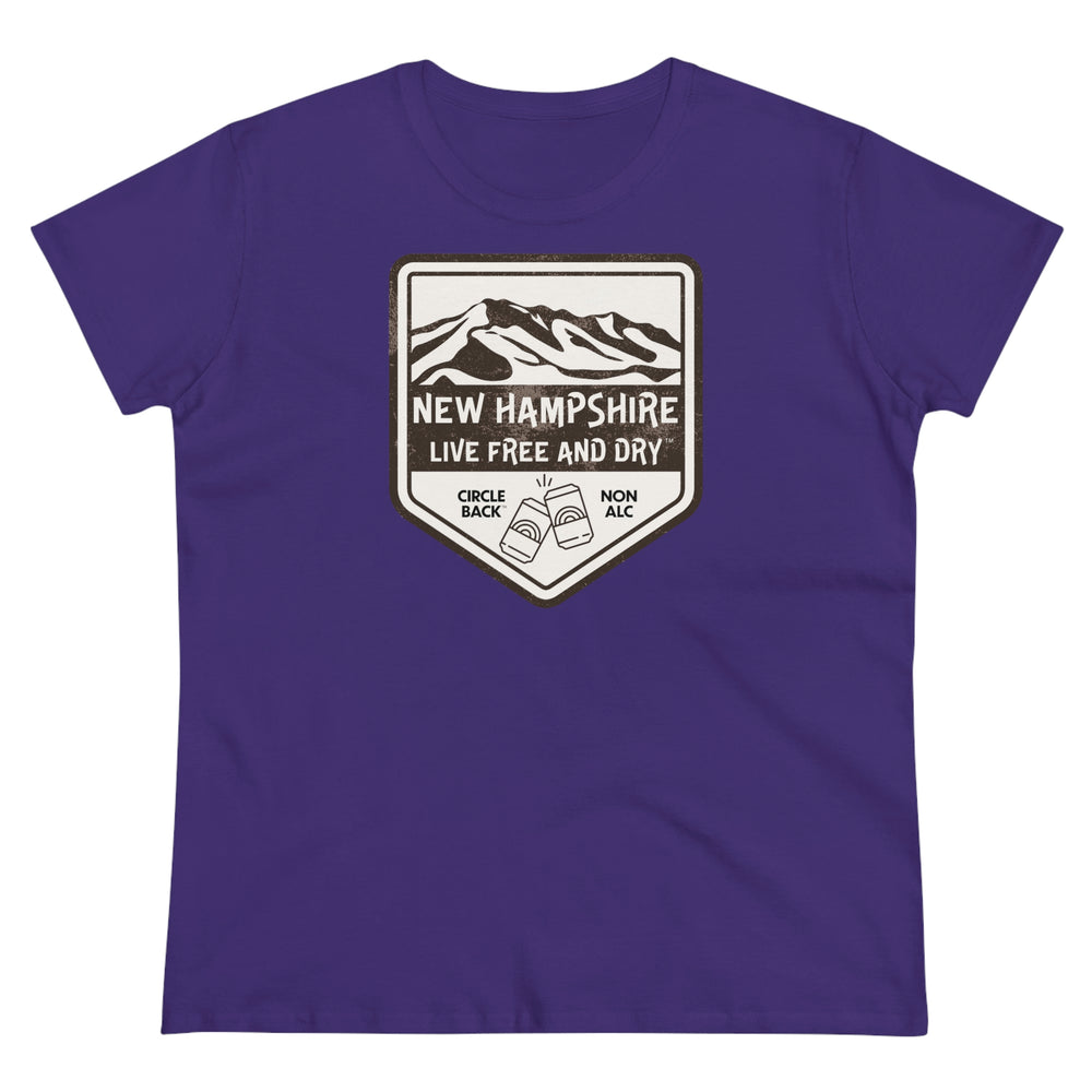 Live Free and Dry™ Badge Tee - Women's
