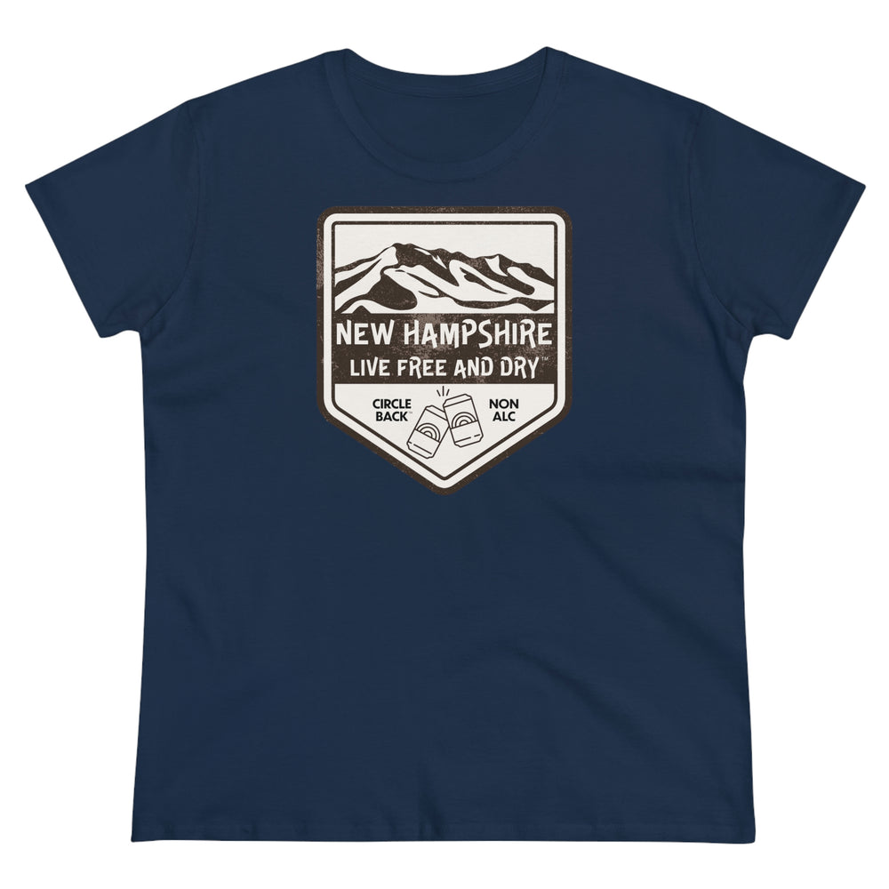 
                  
                    Live Free and Dry™ Badge Tee - Women's
                  
                